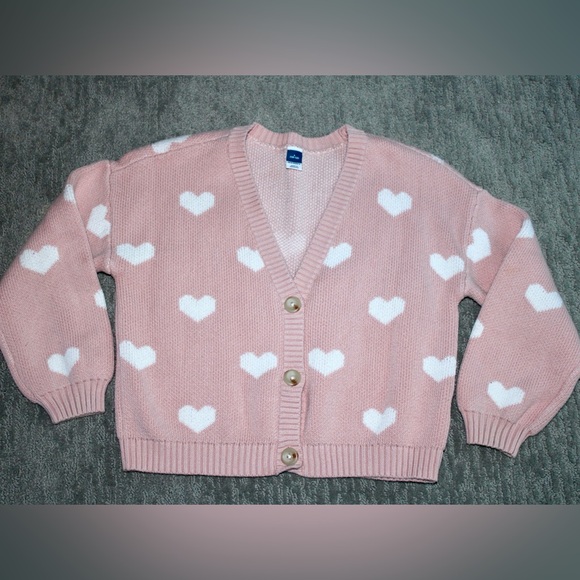 Girls Old Navy Pink Cardigan - Picture 1 of 6